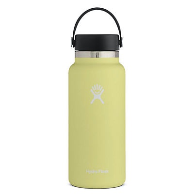 slide 1 of 1, Hydro Flask Wide Mouth Insulated Bottle with Flex Cap, Pineapple, 32 oz