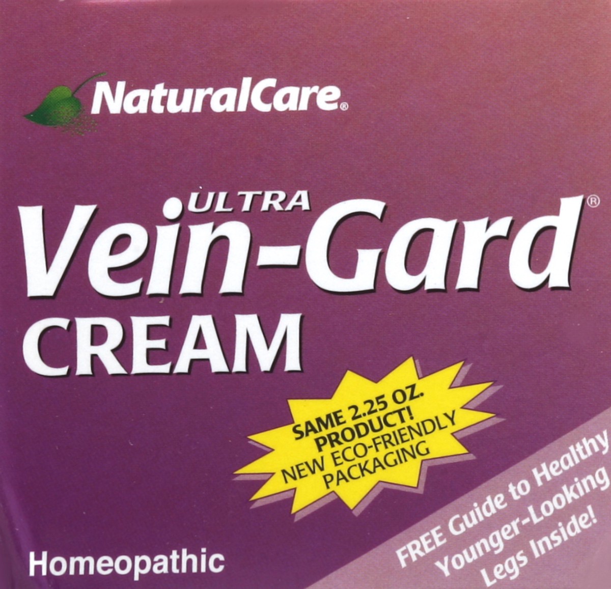 slide 2 of 4, Natural Care + Vein-Gard Cream 2.25 oz, 2.25 oz