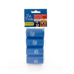 Pet Pride Heavy Weight Tear Resistant Waste Bag Refills