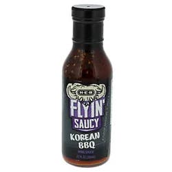 H-B Flyin' Saucy Wing Sauce, Korean BBQ Medium - 12 oz