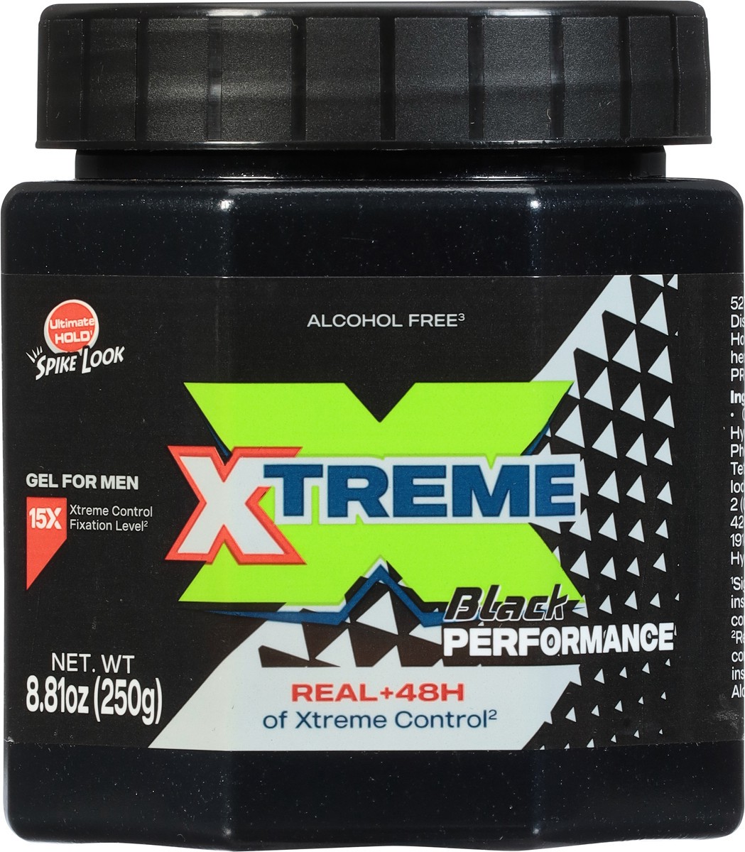 slide 6 of 9, Xtreme Mens Black Performance Styling Gel 8.81 oz, 8.8 oz