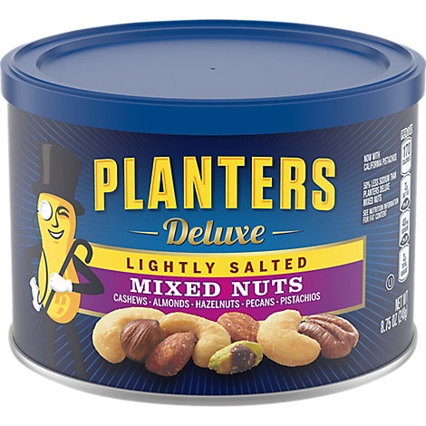 slide 1 of 1, Planters Deluxe Mixed Nuts Lightly Salted, 8.75 oz