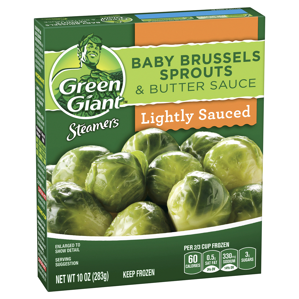 slide 1 of 8, Green Giant Steamers Baby Brussel Sprouts & Butter Sauce, 10 oz