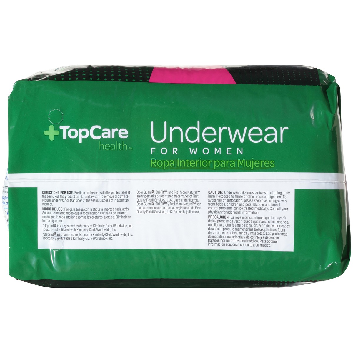 slide 4 of 8, TopCare Underwear For Women Max Large Size, 18 ct