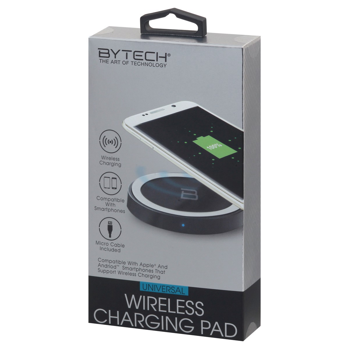 slide 8 of 9, Bytech Universal Wireless Charging Pad 1 ea, 1 ea