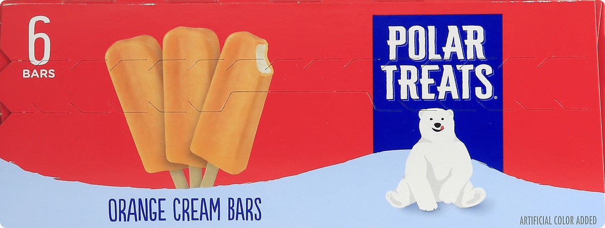 slide 8 of 8, Polar Treats Orange Cream Bars 6.0 ea, 6 ct