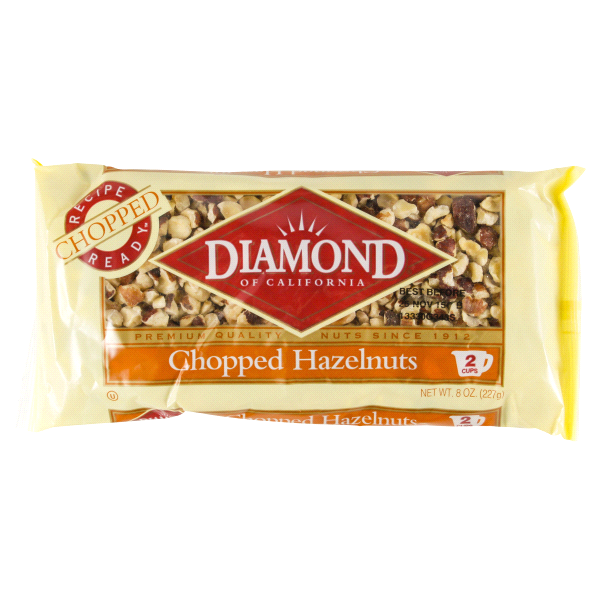 slide 1 of 1, Diamond Nuts Chopped Hazelnuts, 8 oz