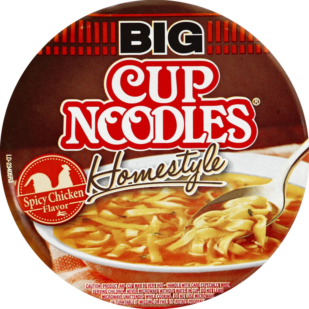 slide 2 of 3, Cup Noodles Homestyle Spicy Chicken Flavor Ramen Noodle Soup, 2.82 oz