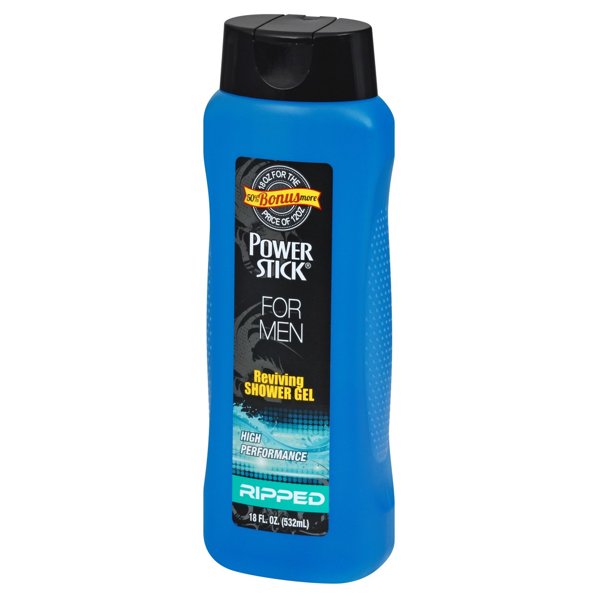 slide 8 of 12, Power Stick Reviving For Men Ripped Shower Gel 18 oz, 18 oz