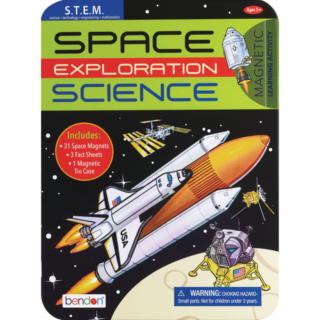 slide 1 of 1, BENDON PUBLISHING 6572 Space Explore Activ Tin, 1 ct