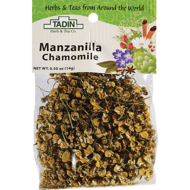 slide 1 of 1, Tadin Herbs Tea Manzanilla Chamomile Root, 0.5 oz