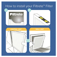 slide 14 of 29, 3M Filtrete Micro Allergen Reduction Filter, 16 in x 20 in x 1 in, 2 ct