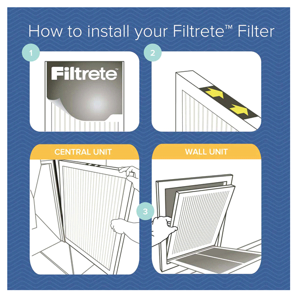 slide 7 of 29, 3M Filtrete Micro Allergen Reduction Filter, 16 in x 20 in x 1 in, 2 ct