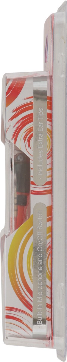 slide 5 of 11, iVibe Flat Cable Stereo with Microphones Earphones 1 ea, 1 ct