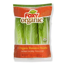 Foxy Organic Organic Romaine 3 ea