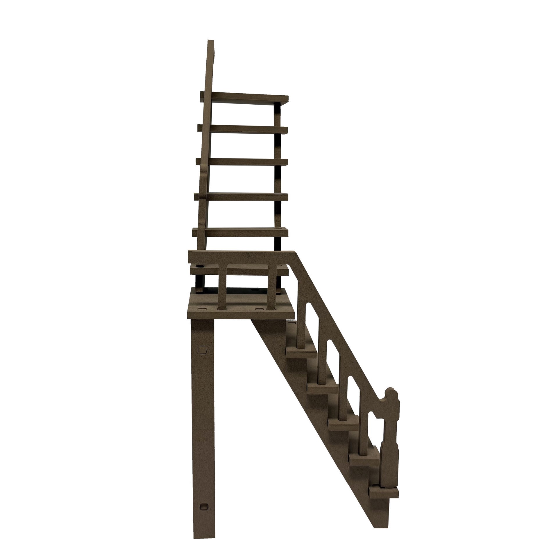 slide 3 of 3, Miniature Stairs By Make Market, 6.3 in x 5.4 in x 13.3 in