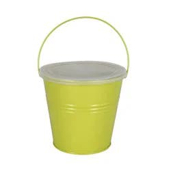 HD Outdoors Metal Bucket Citronella Candle - Lime Green