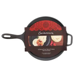 Cocinaware Pre-Seasoned Cast Iron Comal
