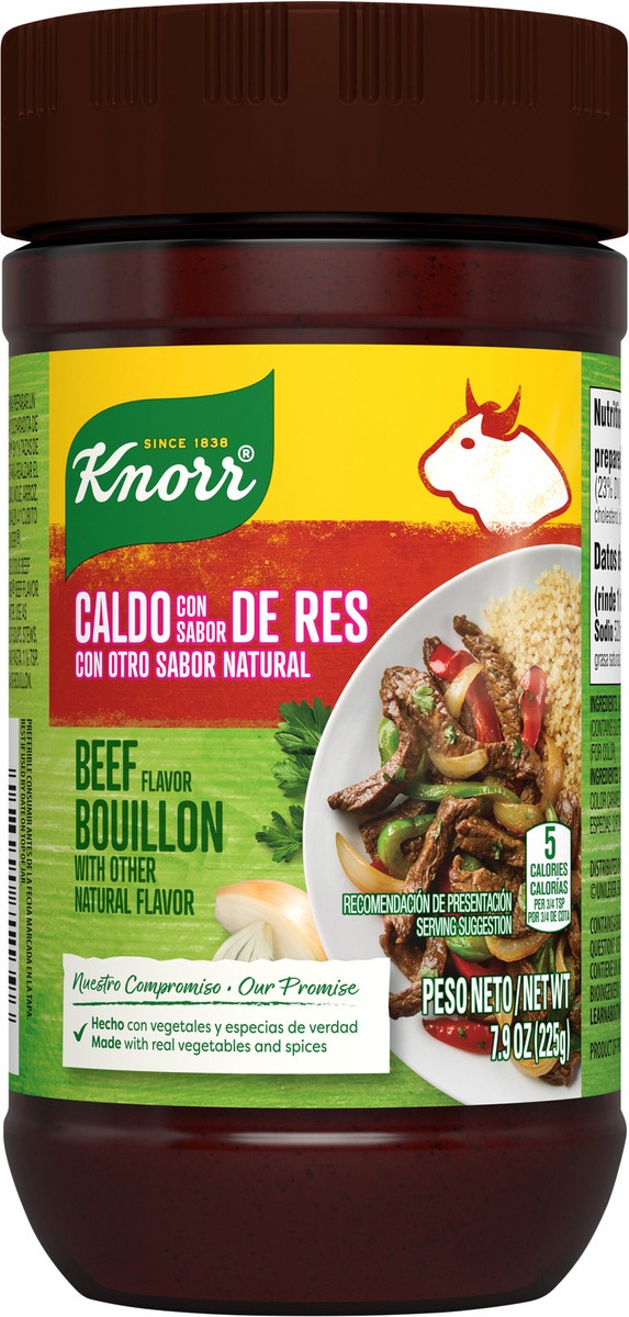 slide 6 of 9, Knorr 7.9 oz Beef Flavor Bouillon Granulated, 7.9 oz