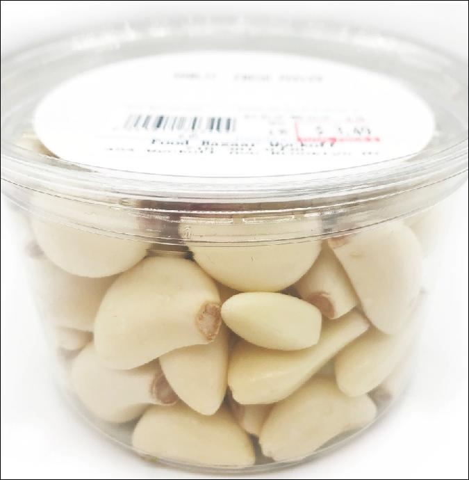 slide 1 of 1, Garlic Fresh Peeled, per lb