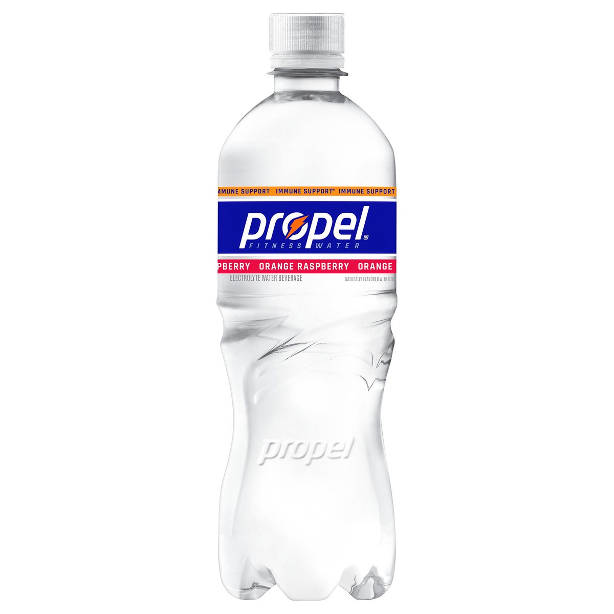 slide 1 of 4, PROPEL Orange Raspberry Enhanced Water, 16.9 fl oz