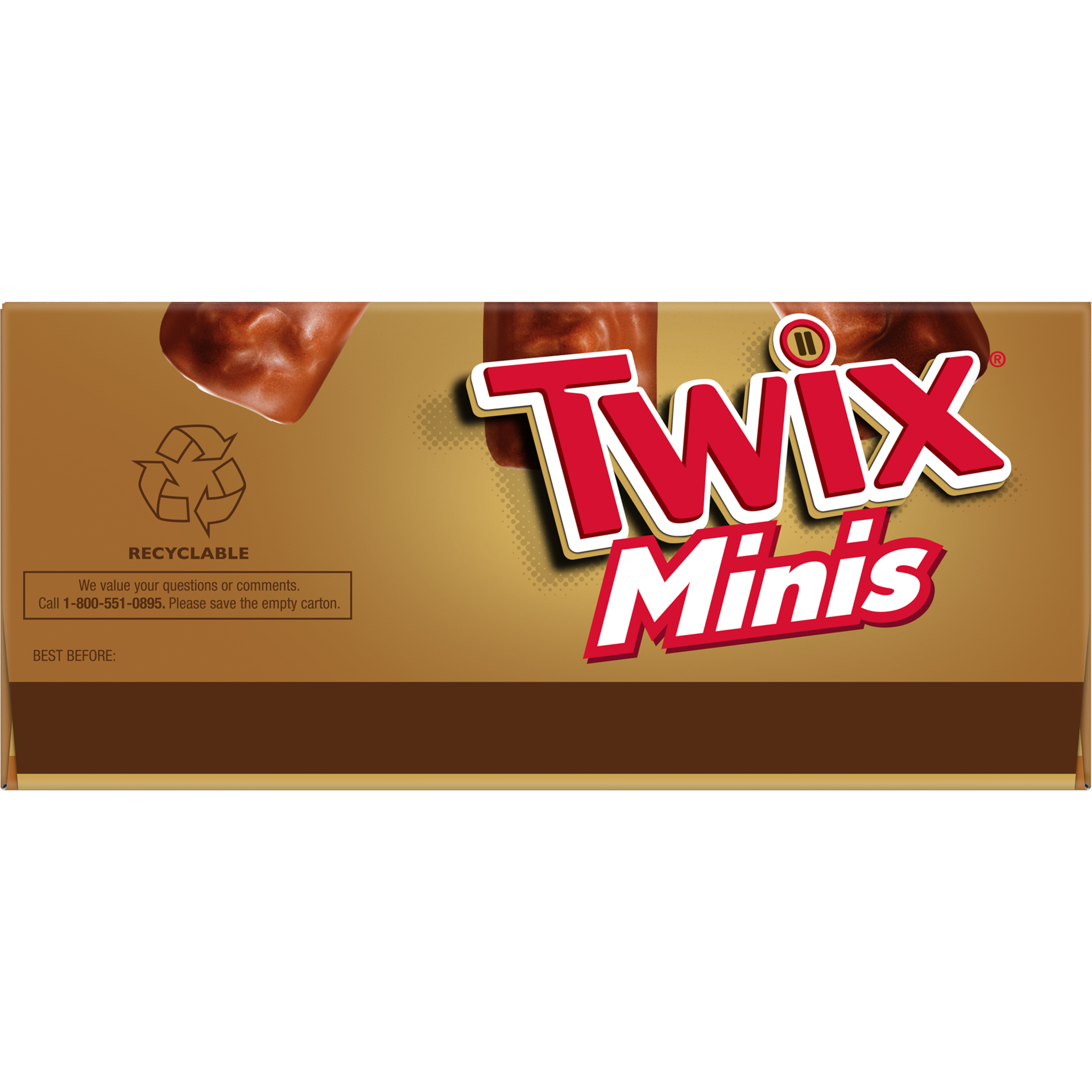 slide 2 of 4, TWIX Minis Ice Cream Bars 12-Count Box, 11.40 fl oz