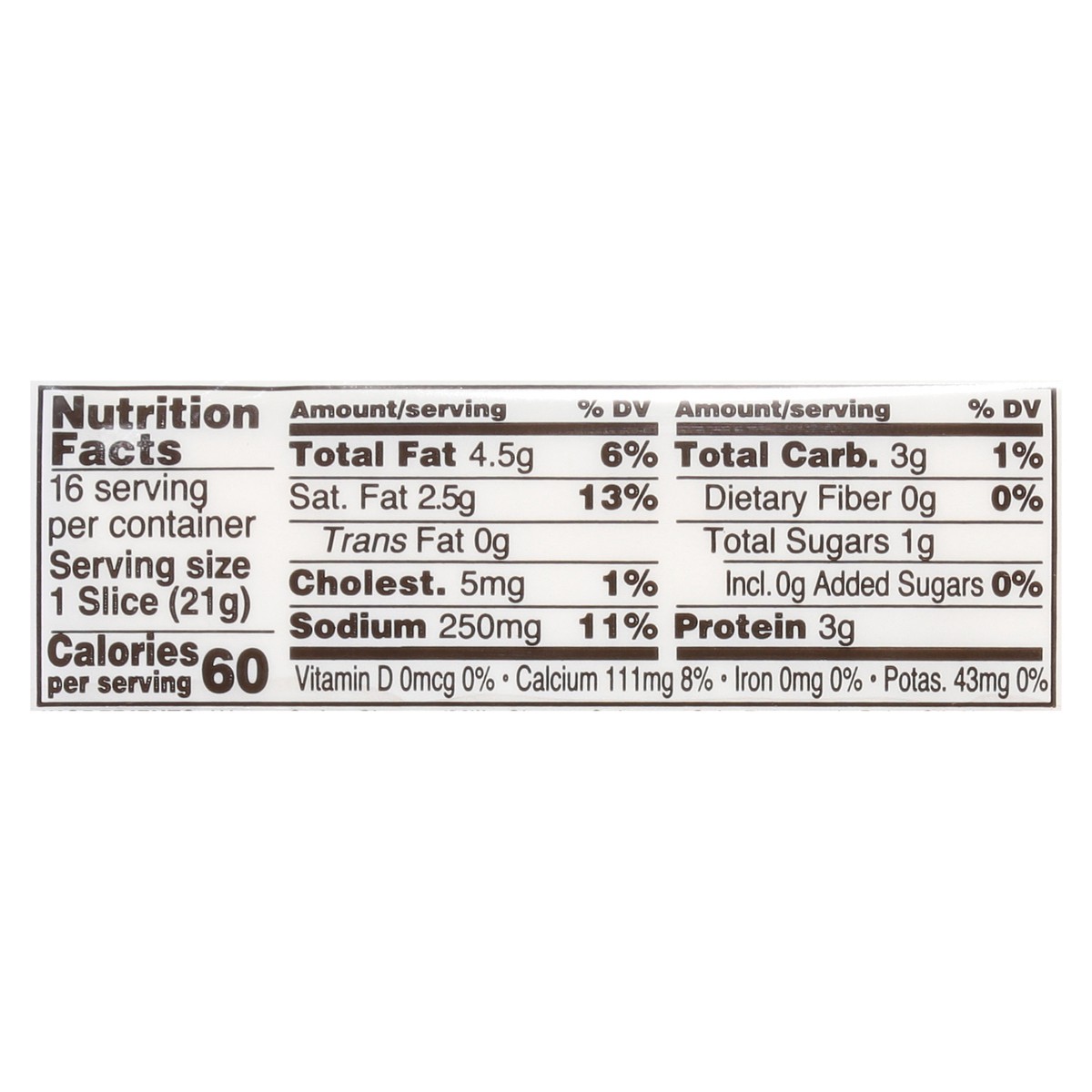 slide 4 of 13, Dairy Fresh Swiss Process Pasteurized Cheese Product 16 ea, 16 ct