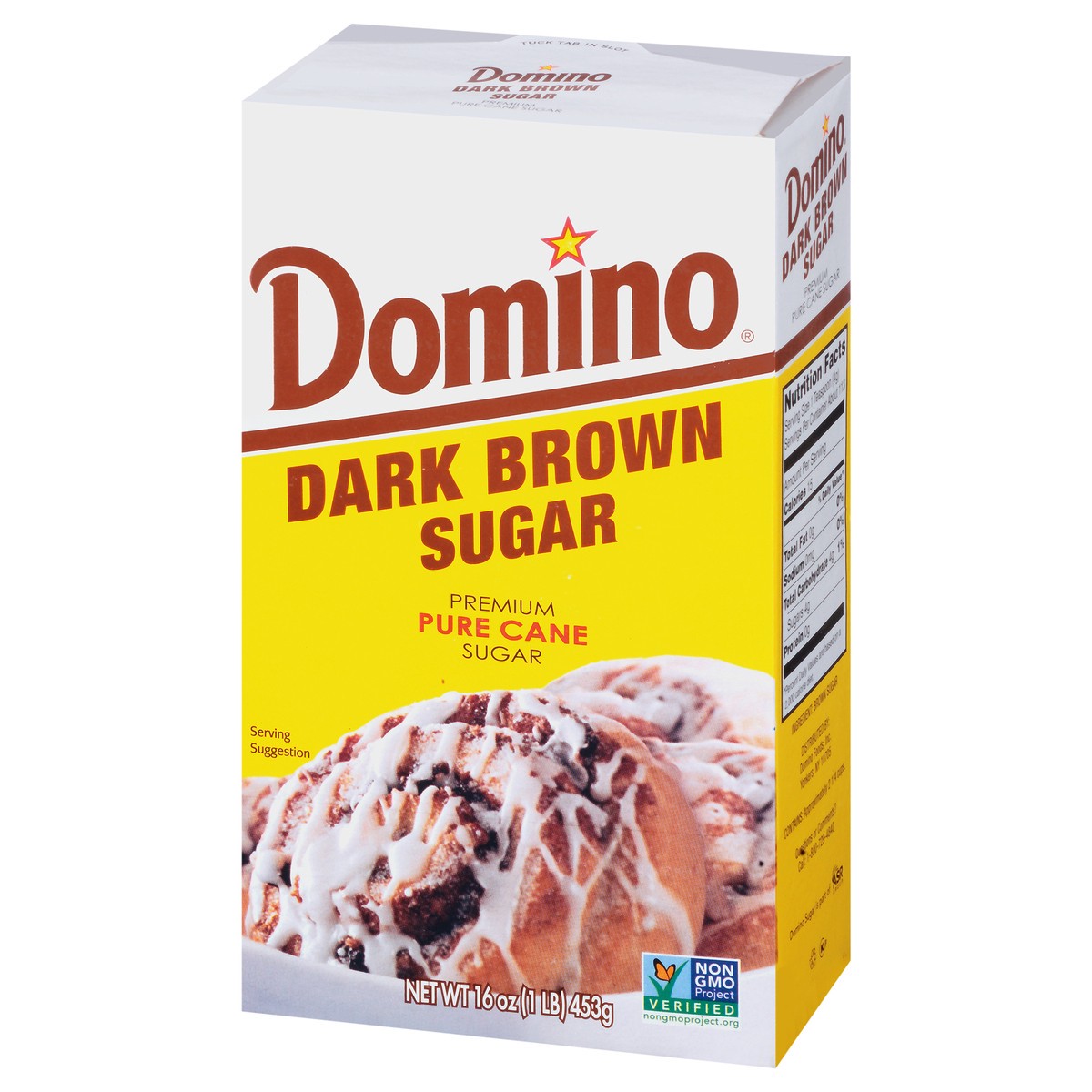 slide 4 of 9, Domino Dark Brown Sugar 16 oz. Box, 16 oz