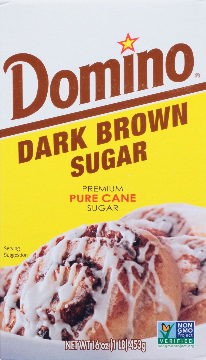 slide 3 of 9, Domino Dark Brown Sugar 16 oz. Box, 16 oz