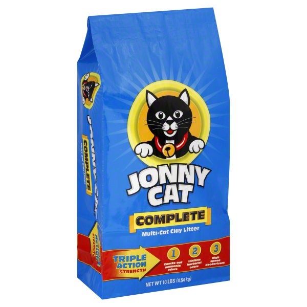 slide 1 of 1, Jonny Cat Cat Litter, Multi-Cat, Clay, Complete, 10 lb