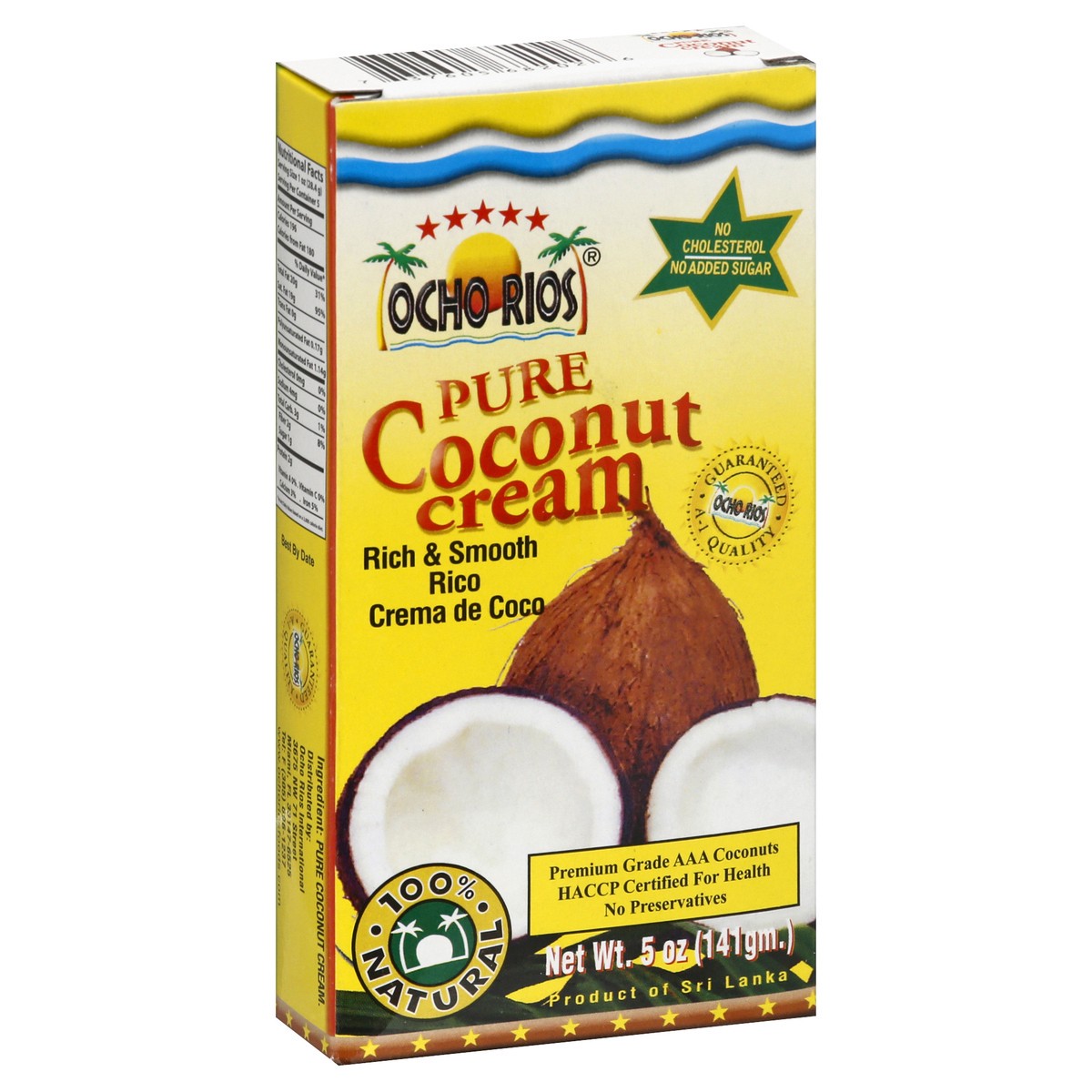 slide 4 of 4, Ocho Rios Pure Coconut Cream 5 Ounces, 5 oz