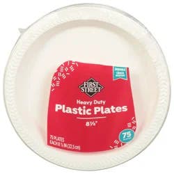 First Street 8 7/8 Inch Plastic Plates