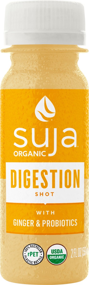 slide 1 of 8, Suja Digestion Shot, Organic, with Ginger & Probiotics, 2 oz