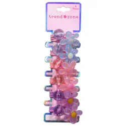 Trend Zone Flower Hair Ties