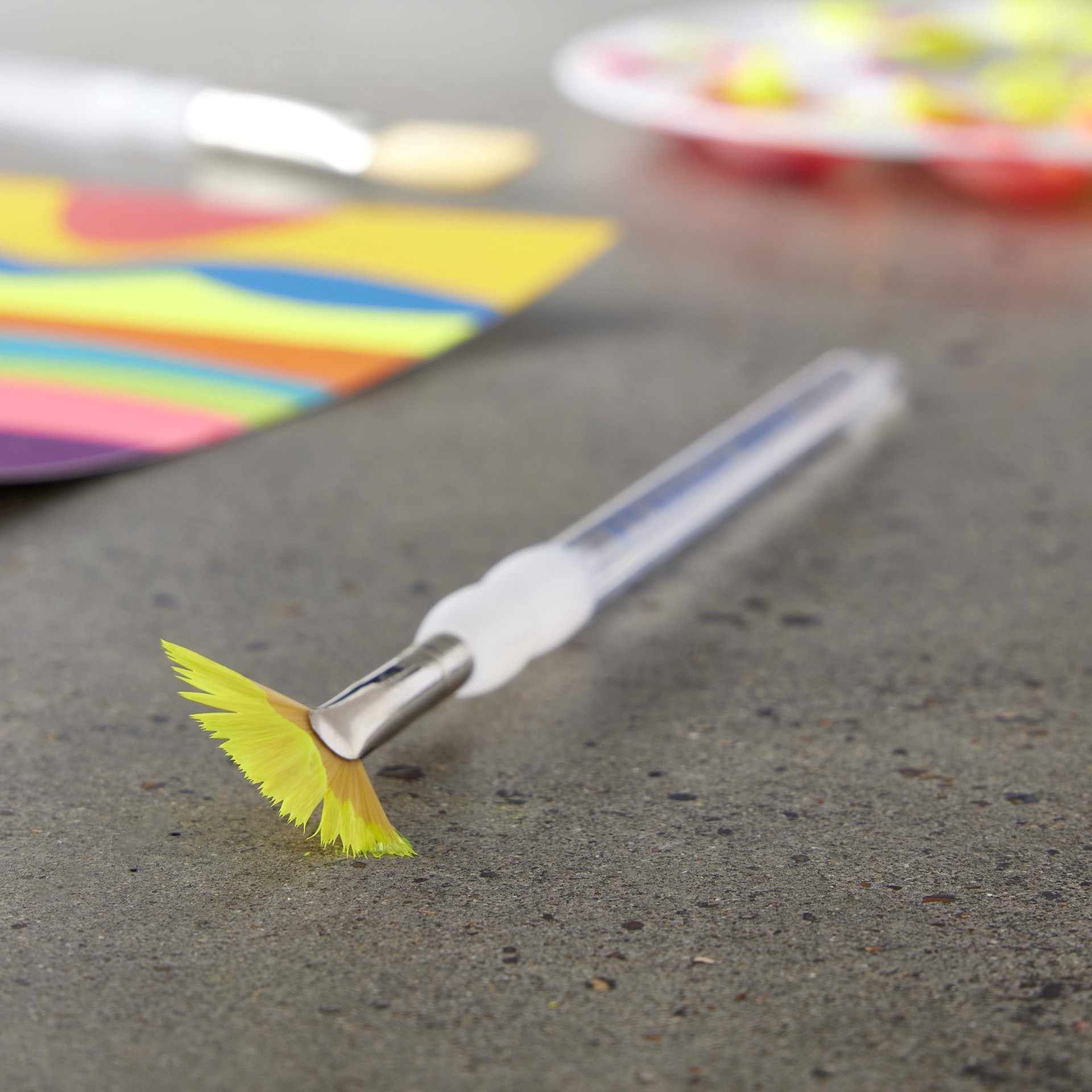 slide 2 of 2, Royal & Langnickel Soft-Grip Fan Brush, 20/0