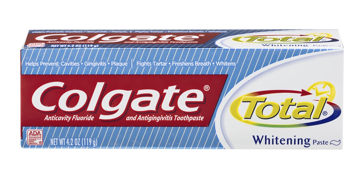 slide 1 of 1, Colgate Total Whitening Toothpaste, 4.2 oz