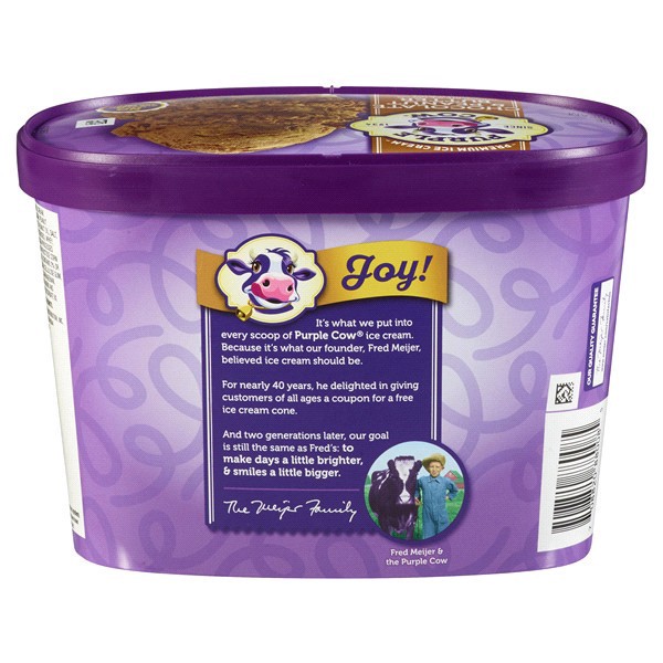 slide 5 of 9, Purple Cow Chocolate & Peanut Butter Ice Cream, 1.5 qt