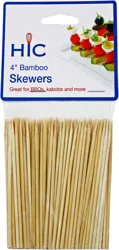 Harold Import Co. Bamboo Skewers 4 in