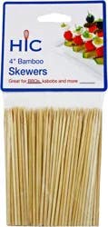 Harold Import Co. Bamboo Skewers 4 in