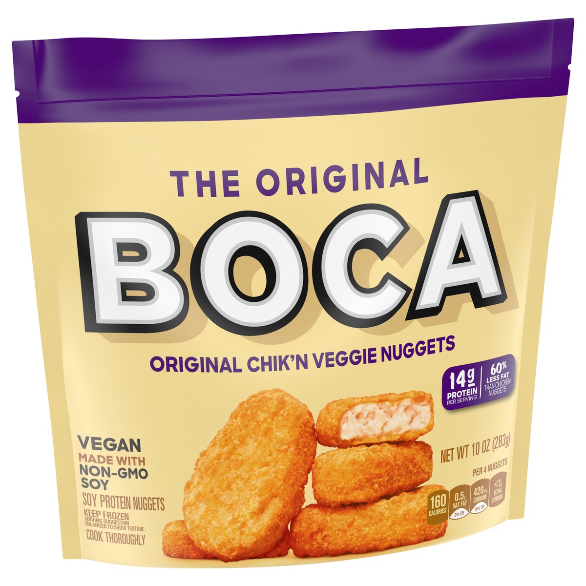 slide 8 of 9, BOCA Original Chik'N Veggie Nuggets 10 oz, 10 oz