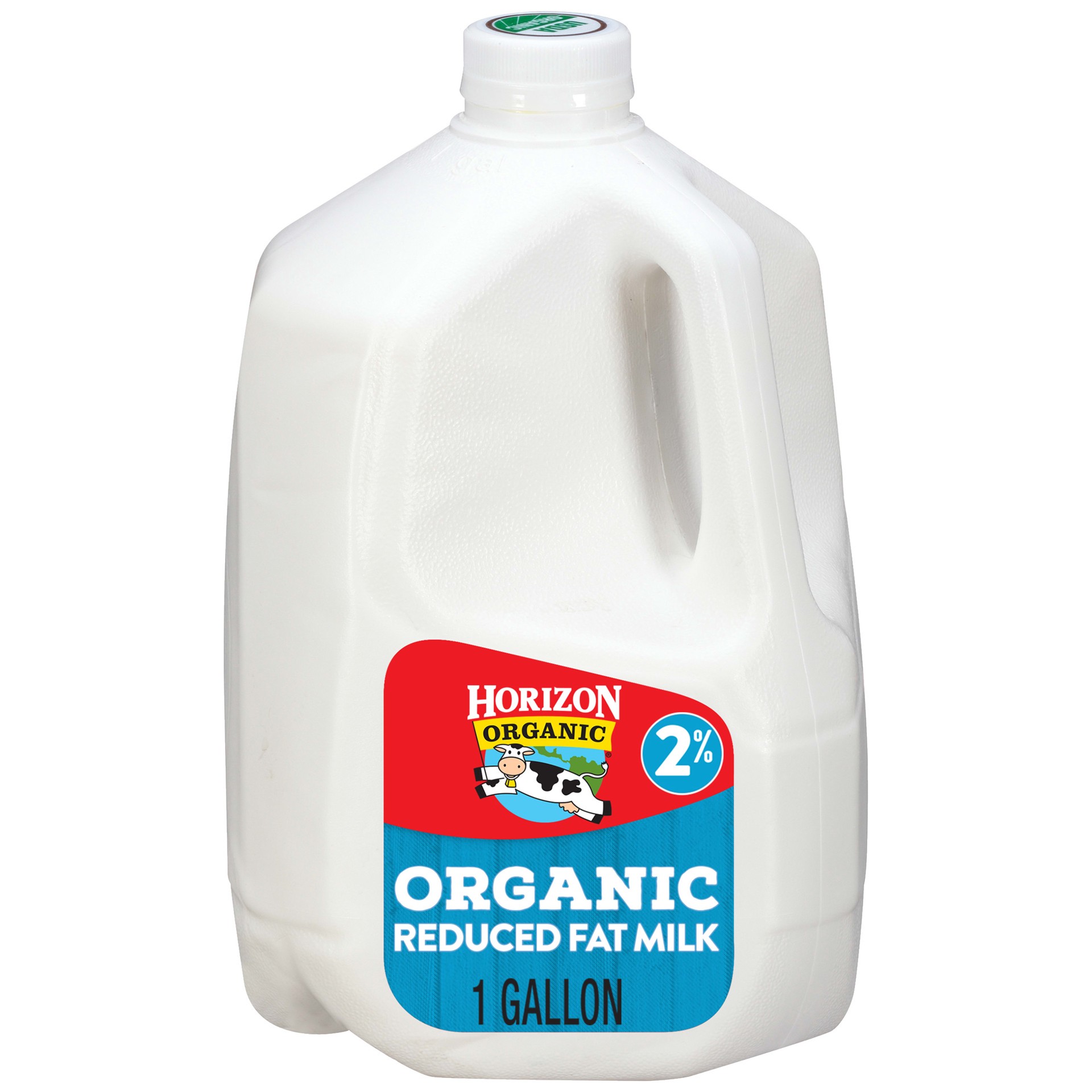 slide 1 of 9, Horizon Organic High Vitamin D 2 Percent Milk, High Vitamin D Reduced Fat Milk, 128 FL OZ Gallon Bottle, 128 fl oz