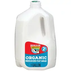 Horizon Organic High Vitamin D 2 Percent Milk, High Vitamin D Reduced Fat Milk, 128 FL OZ Gallon Bottle