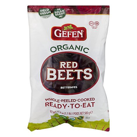 slide 1 of 1, Gefen Beets Vacpac Organic - 17.6 Oz, 17.6 oz