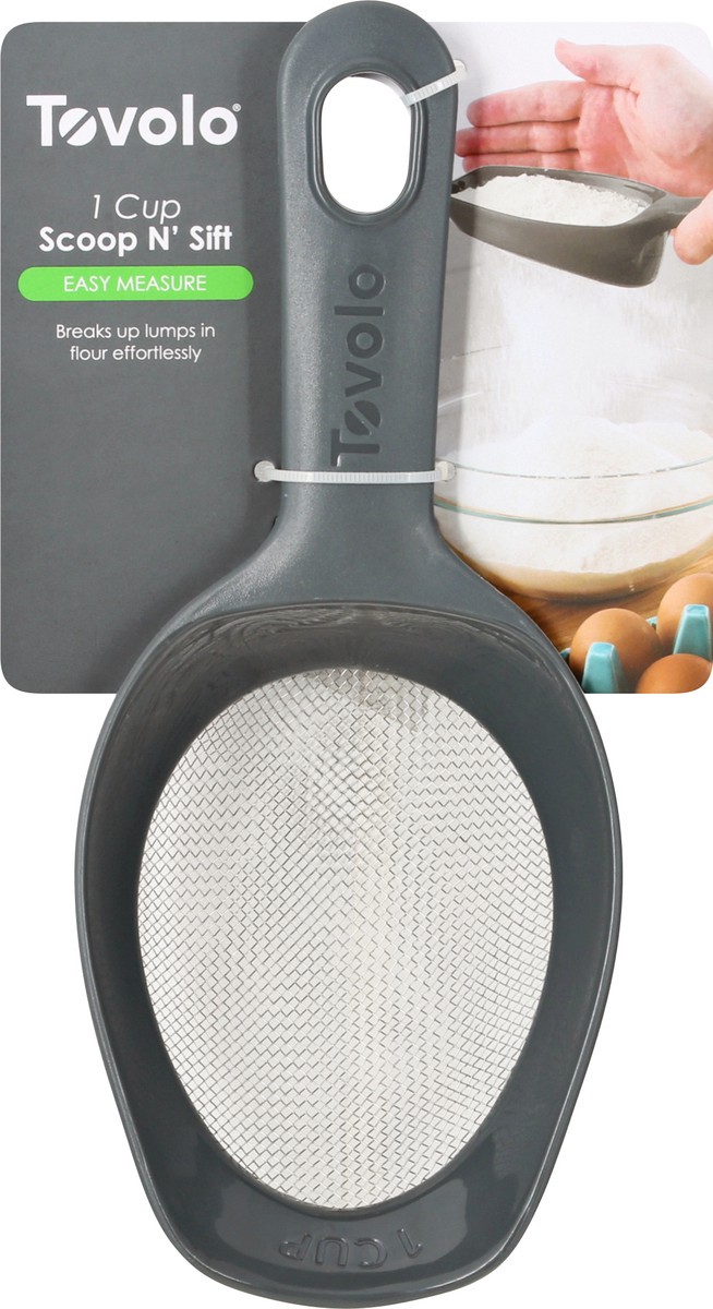 slide 9 of 10, Tovolo Easy Measure 1 Cup Scoop N' Sift 1 ea, 1 ct