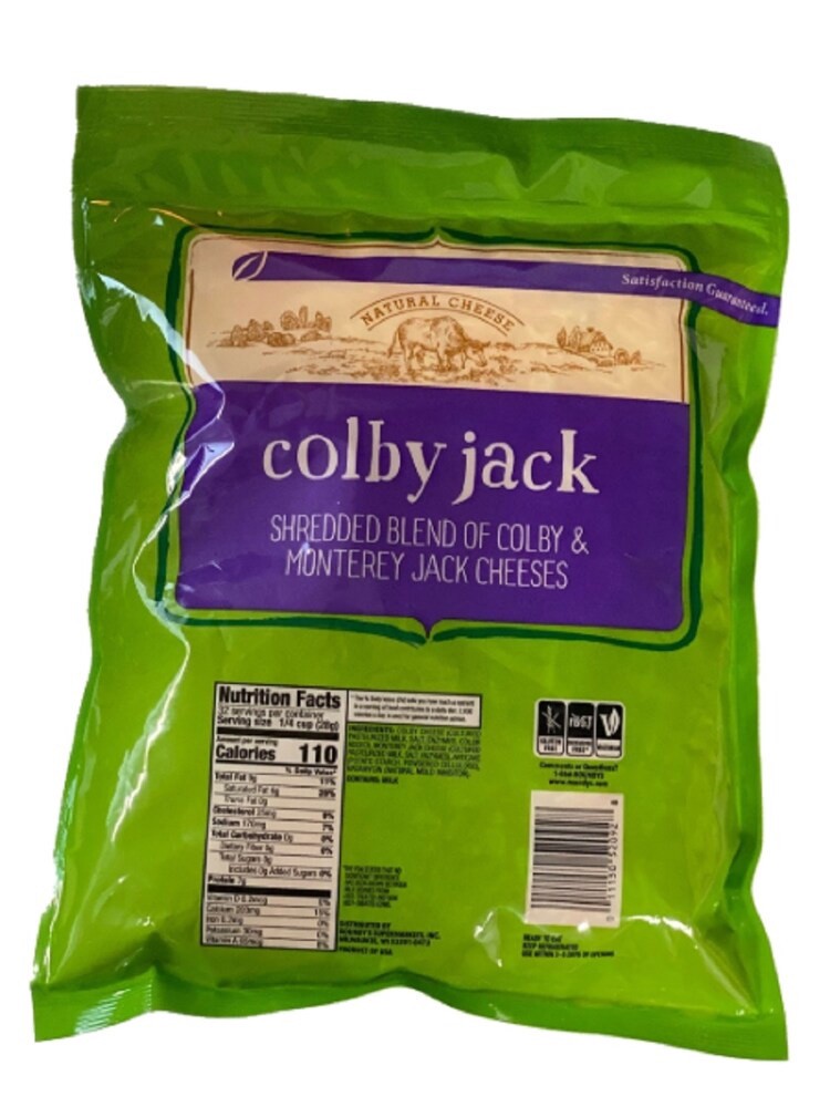 slide 2 of 2, Roundy's Roundys Colby And Monterey Jack Shredded Cheese, 32 oz