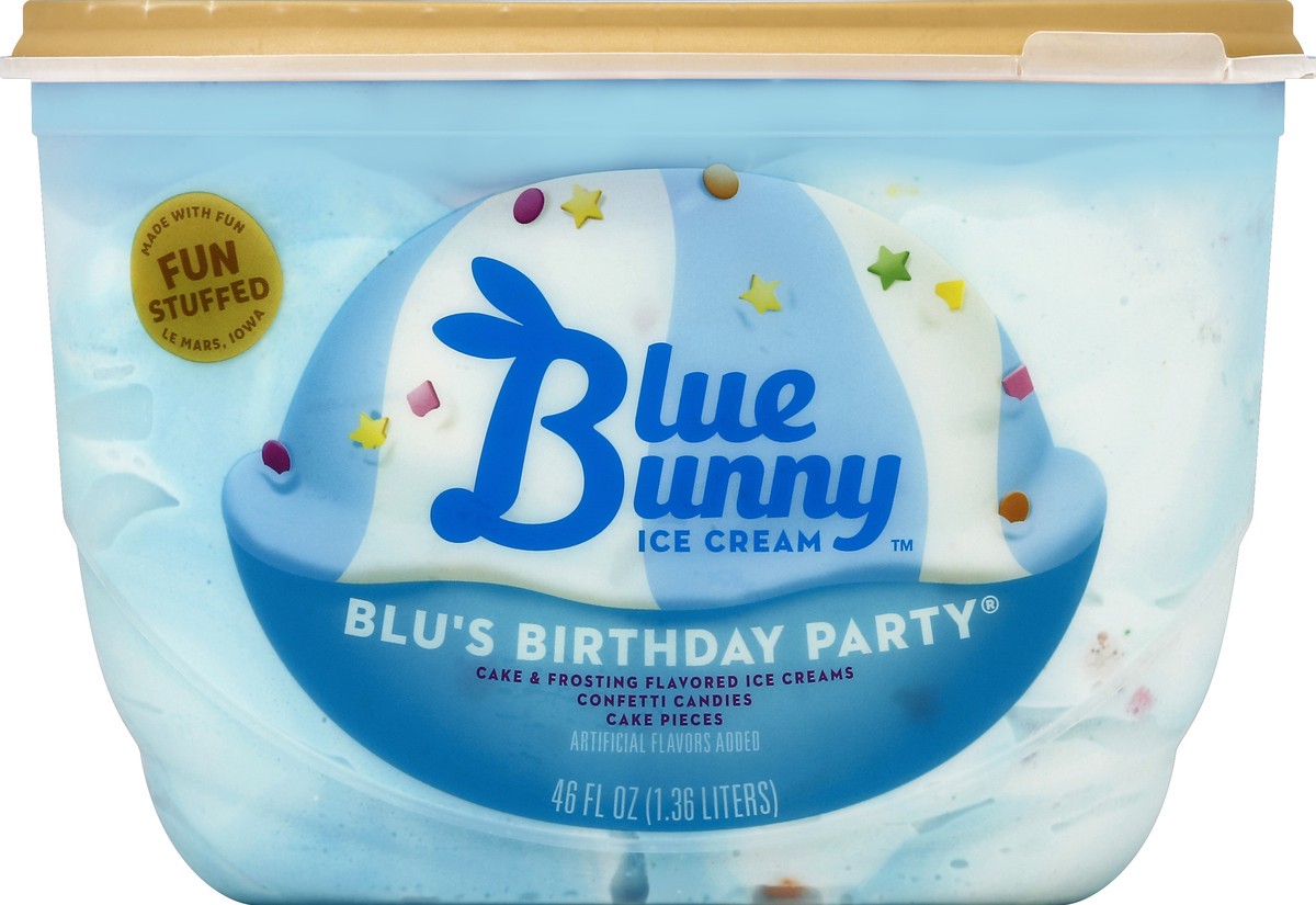 slide 4 of 4, Blue Bunny Premium Birthday Party Ice Cream, 1.75 qt