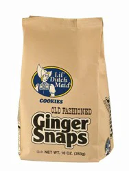 Lil' Dutch Maid Cookie Ginger Snap Bag