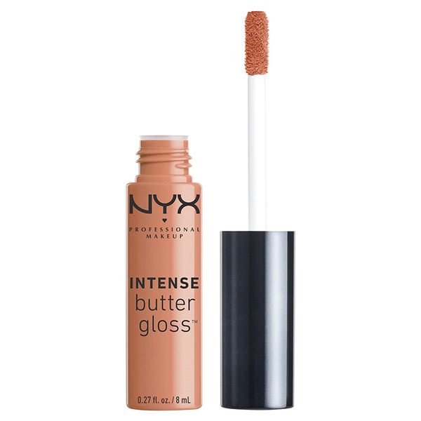 slide 1 of 1, NYX Professional Makeup Professional Apple Dumpling Intense Butter Lip Gloss, 0.27 fl oz