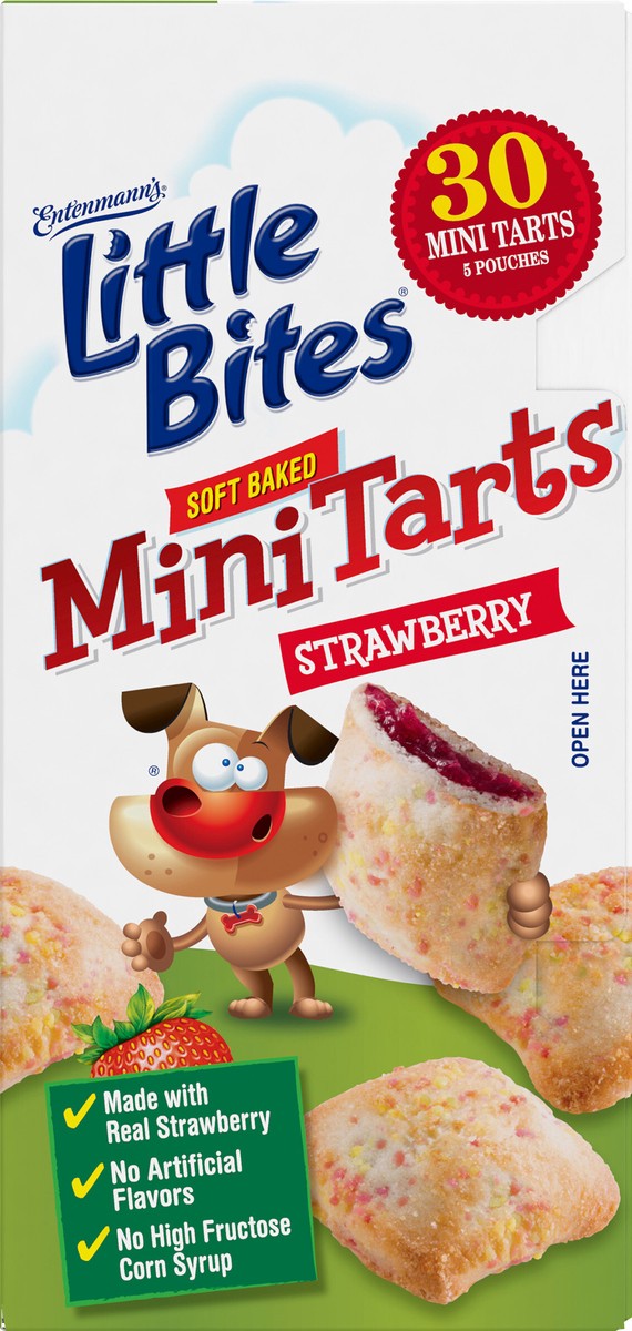 slide 5 of 12, ENTENMANNS Entenmann''s Little Bites Strawberry Soft Baked Mini Tarts, 5ct., 7 oz., 5 ct; 7 oz