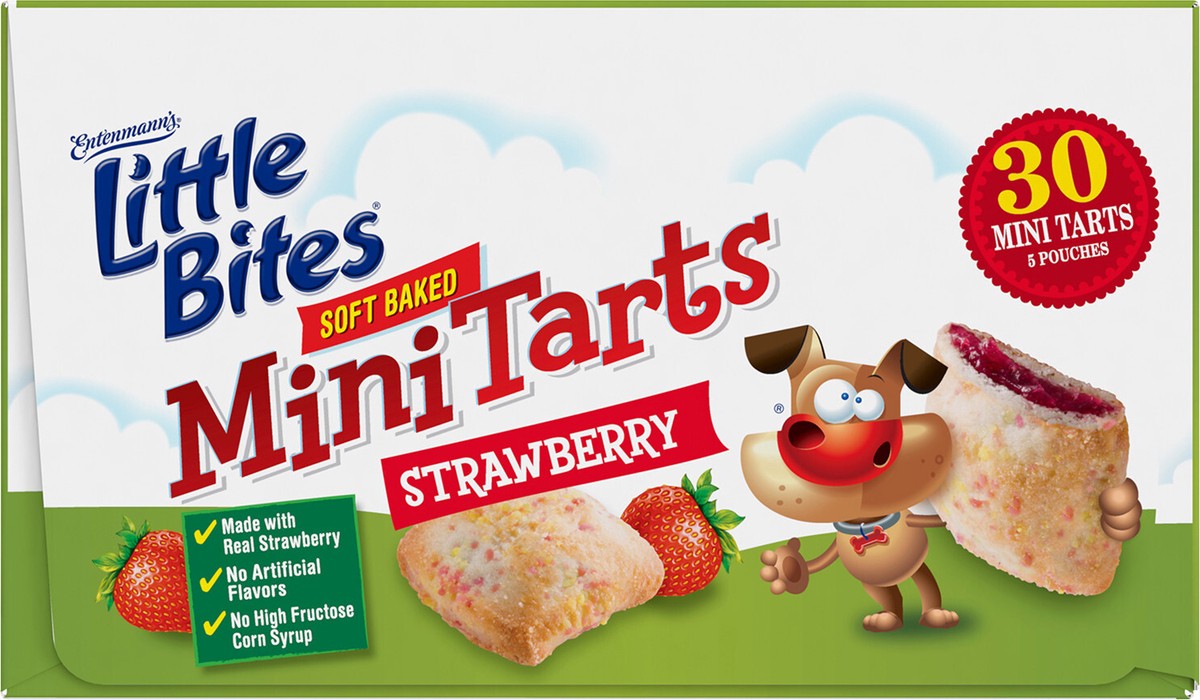 slide 8 of 12, ENTENMANNS Entenmann''s Little Bites Strawberry Soft Baked Mini Tarts, 5ct., 7 oz., 5 ct; 7 oz